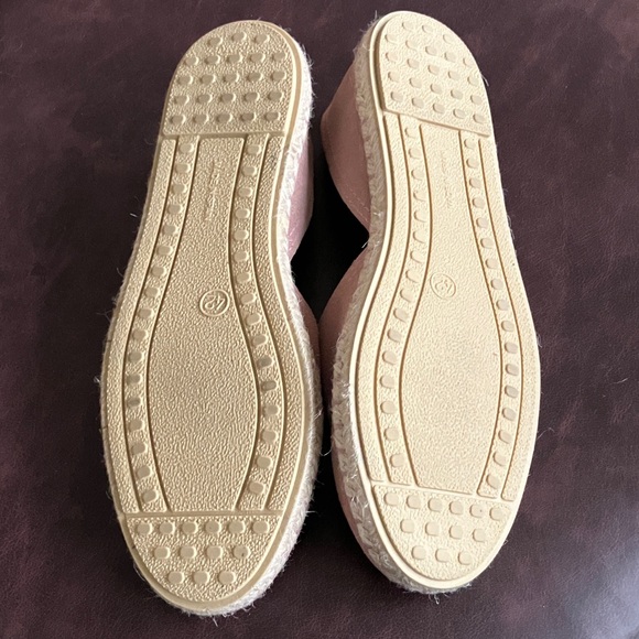 Verbenas Suede Leather Carmen Flat Espadrilles, Shoes Made In Spain, Size 9.5 - Picture 7 of 9